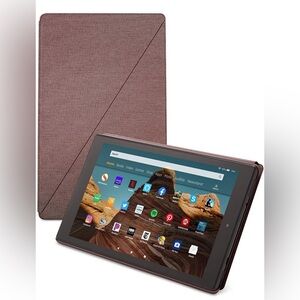 Amazon Fire 10 tablet and case